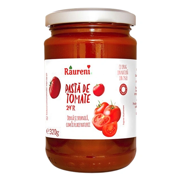 PASTA DE TOMATE 24% RAURENI 320 GR
