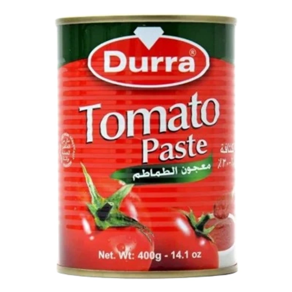 PASTA DE TOMATE 28% DURRA 400 G