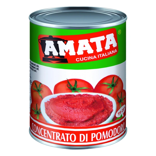 PASTA DE TOMATE 28 30% AMATA 800 GR
