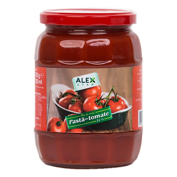 PASTA TOMATE 24% ALEX STAR 720 GR