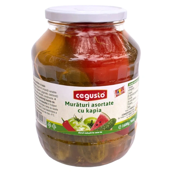 MURATURI ASORTATE CU CAPIA CEGUSTO CONSERVFRUCT 1600 GR