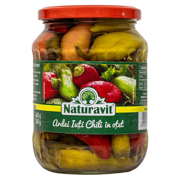 ARDEI IUTI CHILLI IN OTET NATURAVIT 720 GR