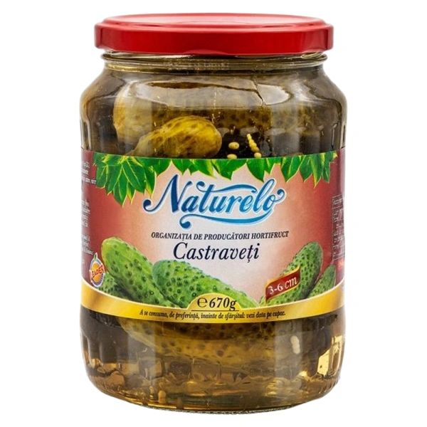 CASTRAVETI IN OTET 3 6CM NATURELLO 670 GR