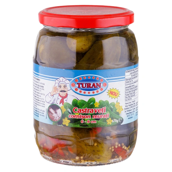CASTRAVETI IN OTET TURAN 6 9CM 580 GR