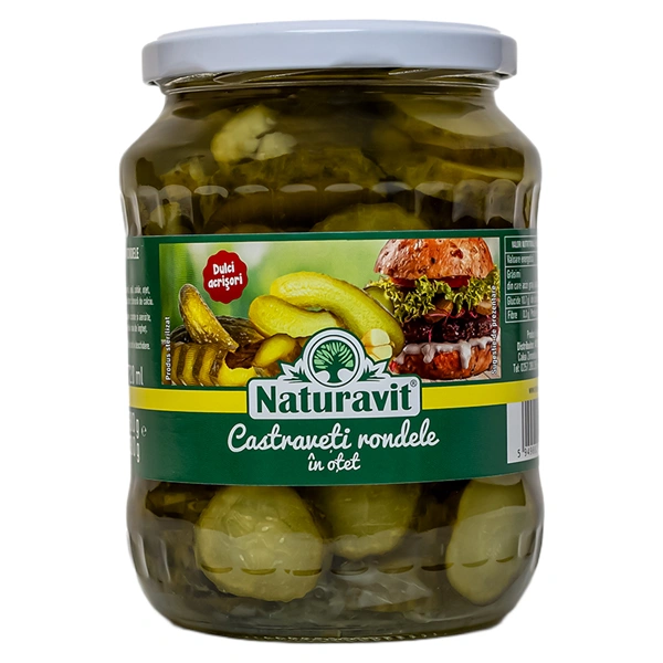 CASTRAVETI RONDELE IN OTET NATURAVIT 720 GR