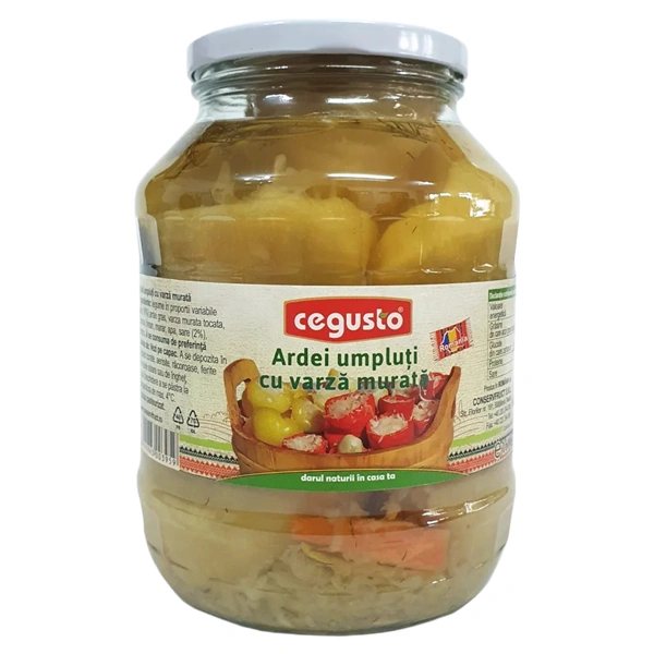 ARDEI UMPLUTI CU VARZA MURATA CEGUSTO CONSERVFRUCT 720 GR