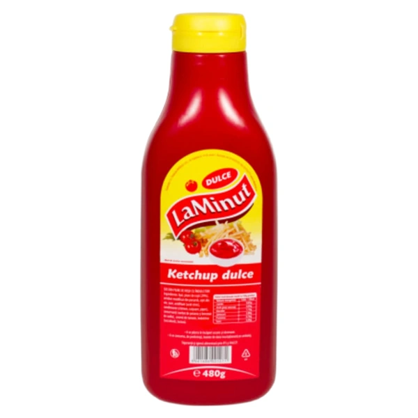 KETCHUP DULCE LA MINUT 480 GR