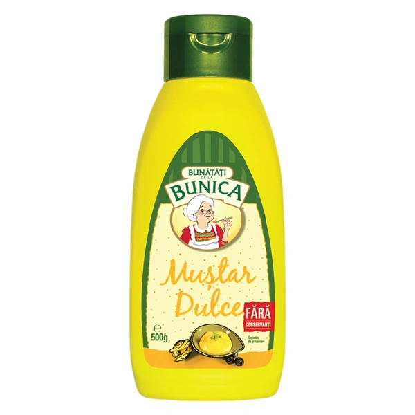 MUSTAR DULCE BUNICA 500 GR