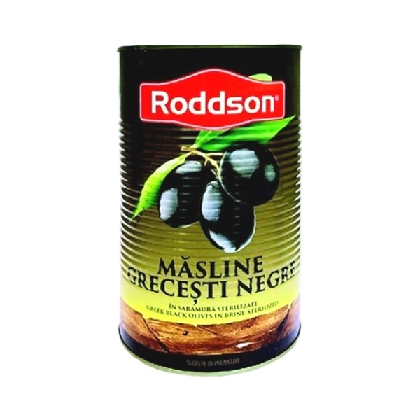 MASLINE NEGRE GRECESTI 70 90 RODDSON 2,5 KG
