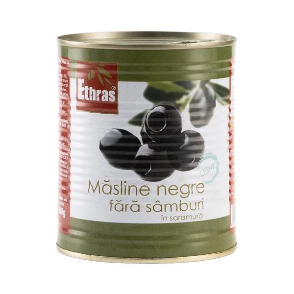 MASLINE NEGRE IN SARAMURA ETHRAS 680 GR