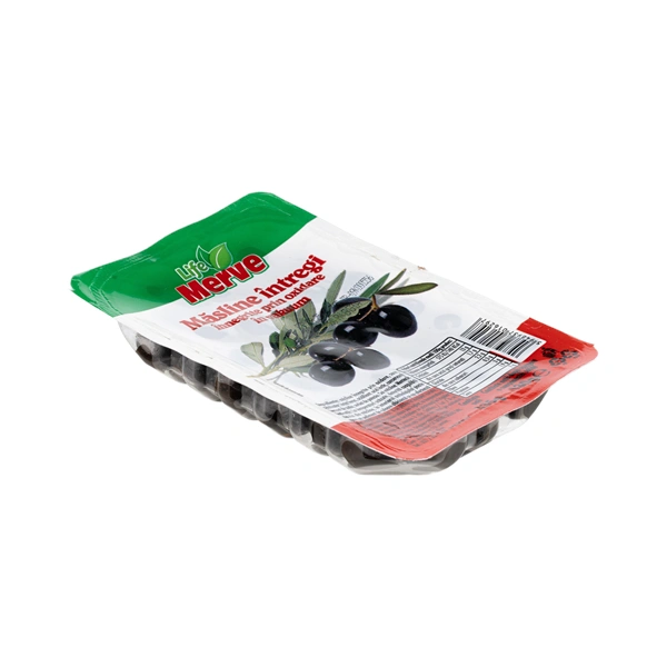 MASLINE NEGRE INTREGI OXIDATE IN VID MERVE 120 GR