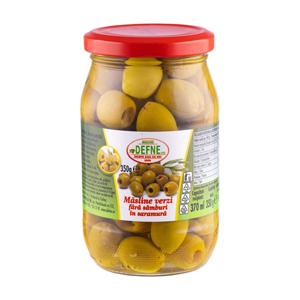 MASLINE VERZI FARA SAMBURI IN SARAMURA DEFNE 370 GR